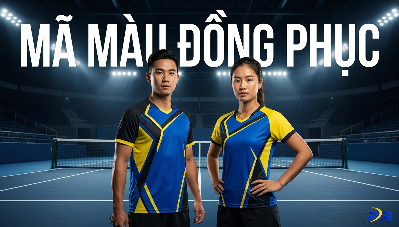 Quy chuẩn đặt mã màu đồng phục Pickleball chuyên nghiệp: Giải pháp đồng bộ hóa nhận diện và tối ưu hóa quản lý vận hành cho CLB
