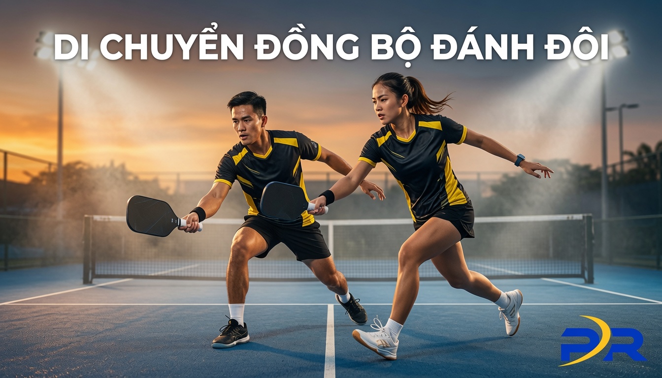Nghệ Thuật Di Chuyển Đồng Bộ Trong Đánh Đôi Pickleball: Chiến Thuật Định Vị Đội Hình Và Làm Chủ Vùng Non-Volley Zone