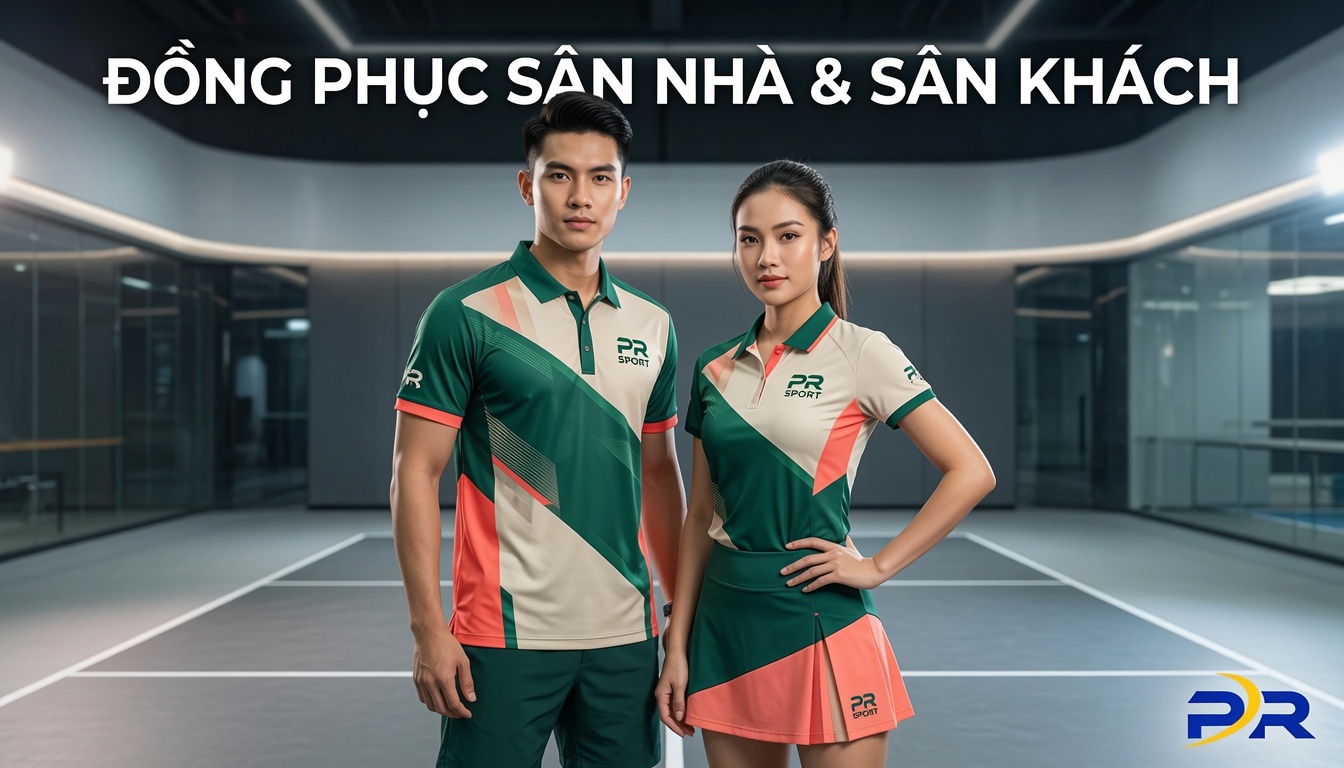 Đồng phục Pickleball có cần thiết kế phiên bản Sân nhà và Sân khách?