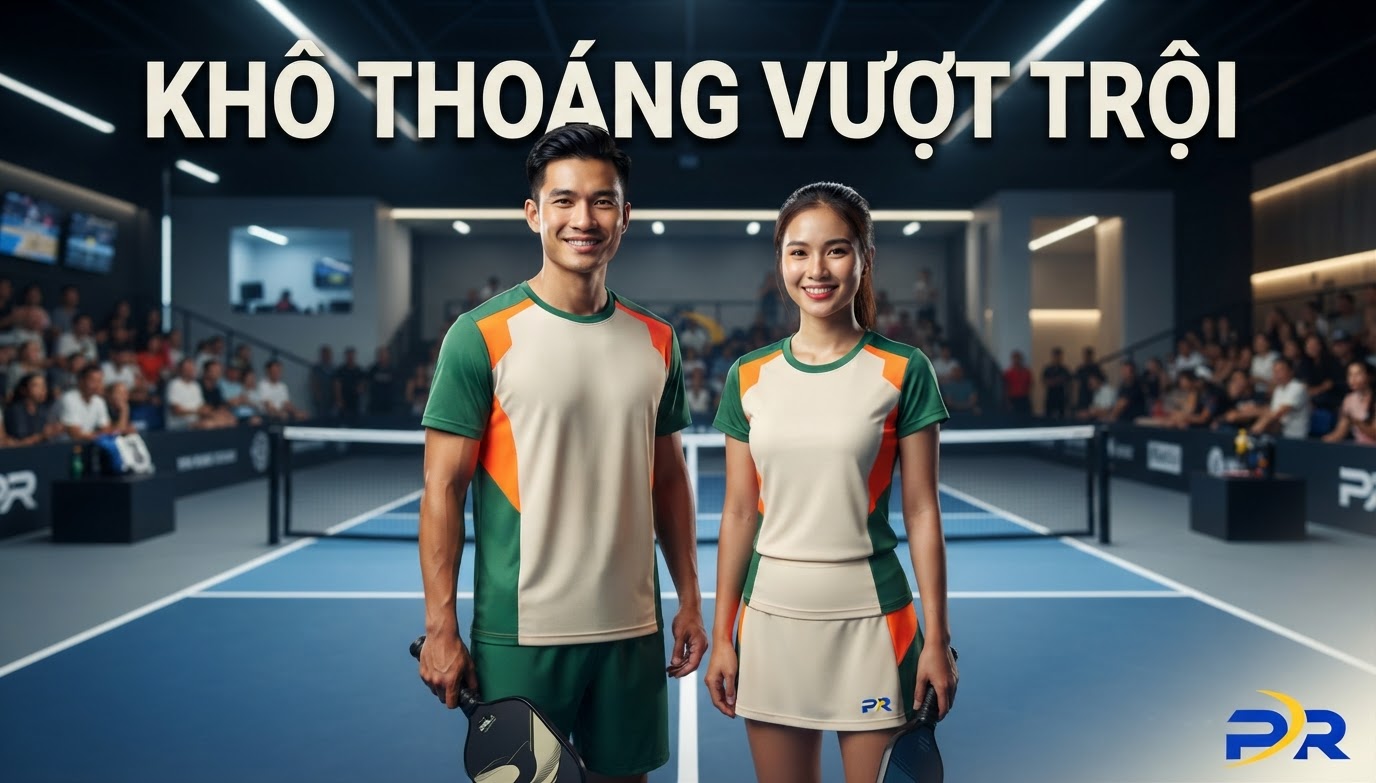 Giải Pháp Đồng Phục Pickleball Chuyên Nghiệp Cho Mùa Nồm Ẩm: Bí Quyết Lựa Chọn Chất Liệu Khô Thoáng Tối Ưu