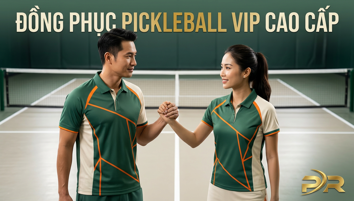 Giải Pháp Thiết Kế Áo Pickleball Cao Cấp Cho Khách Hàng VIP: Sự Tinh Tế Kiến Tạo Đẳng Cấp Thương Hiệu Sự Kiện