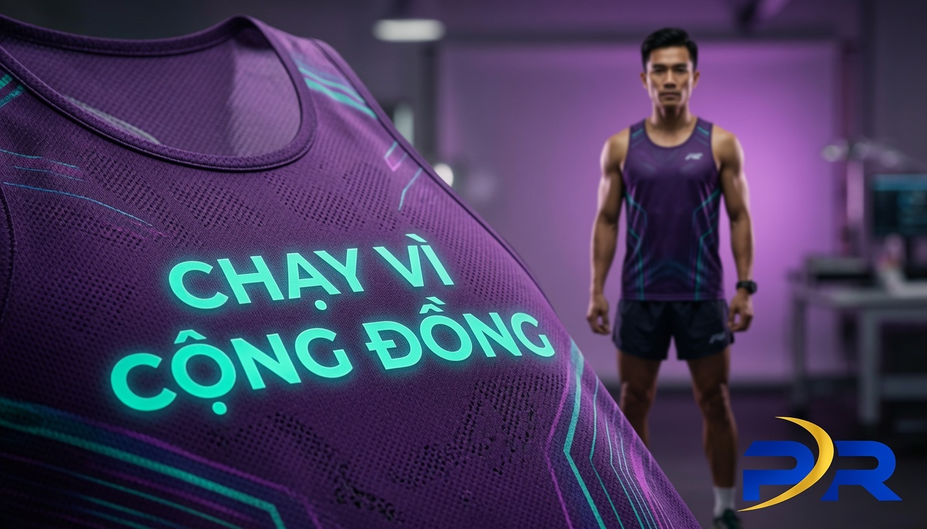 Giải Pháp Thiết Kế May Đo Và In Ấn Thông Điệp Thiện Nguyện, Gây Quỹ Trên Áo Chạy Bộ Hiệu Năng Cao