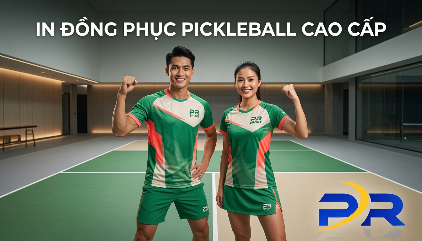 Đồng Phục Pickleball Nên Dùng Kỹ Thuật In Nào Để Bền Đẹp Nhất?