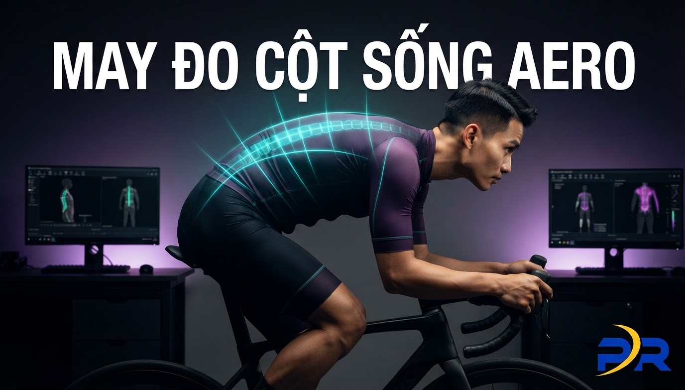 Áo Đạp Xe May Đo Theo Độ Cong Cột Sống Khi Cúi Ghi-Đông: Đỉnh Cao Ergonomic Aero Của PR Sport