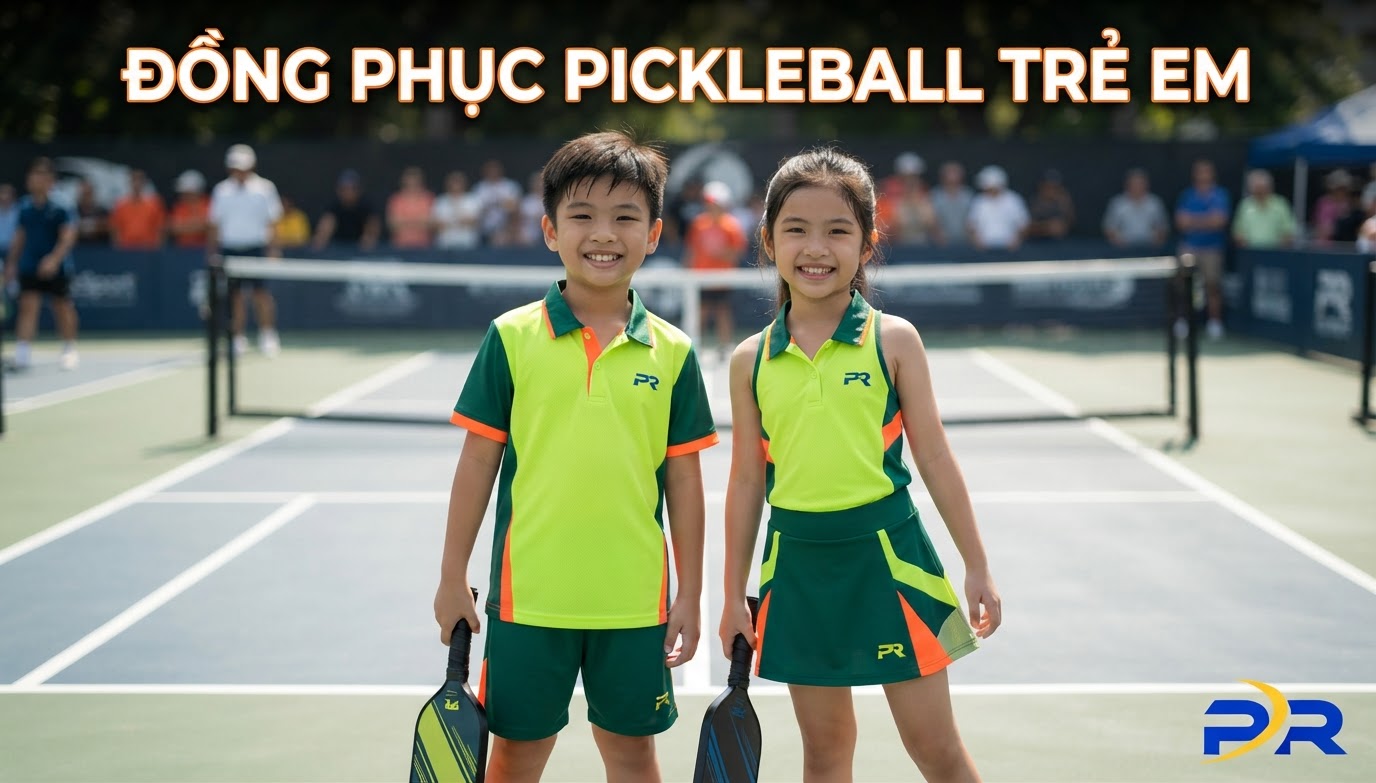Đồng Phục Pickleball Trẻ Em (Kids Pickleball): Thiết Kế Năng Động, Sắc Màu Rực Rỡ Và Tối Ưu Vận Động Đỉnh Cao