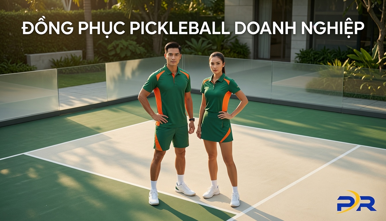 Thiết kế đồng phục Pickleball theo phong cách doanh nghiệp cần chú ý gì?
