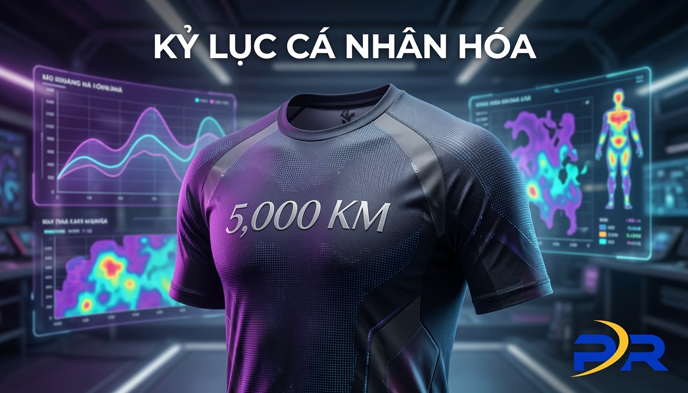 Kỷ Nguyên May Đo Công Nghệ: Giải Pháp Cá Nhân Hóa Áo Chạy Bộ Theo Số Kilomet Tích Lũy Thực Tế