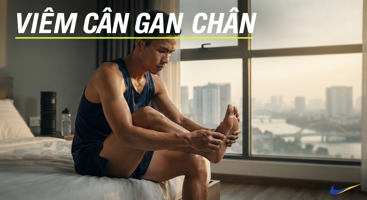 VIÊM CÂN GAN CHÂN: VÌ SAO RUNNER ĐAU GÓT NGAY BƯỚC CHÂN ĐẦU TIÊN BUỔI SÁNG?