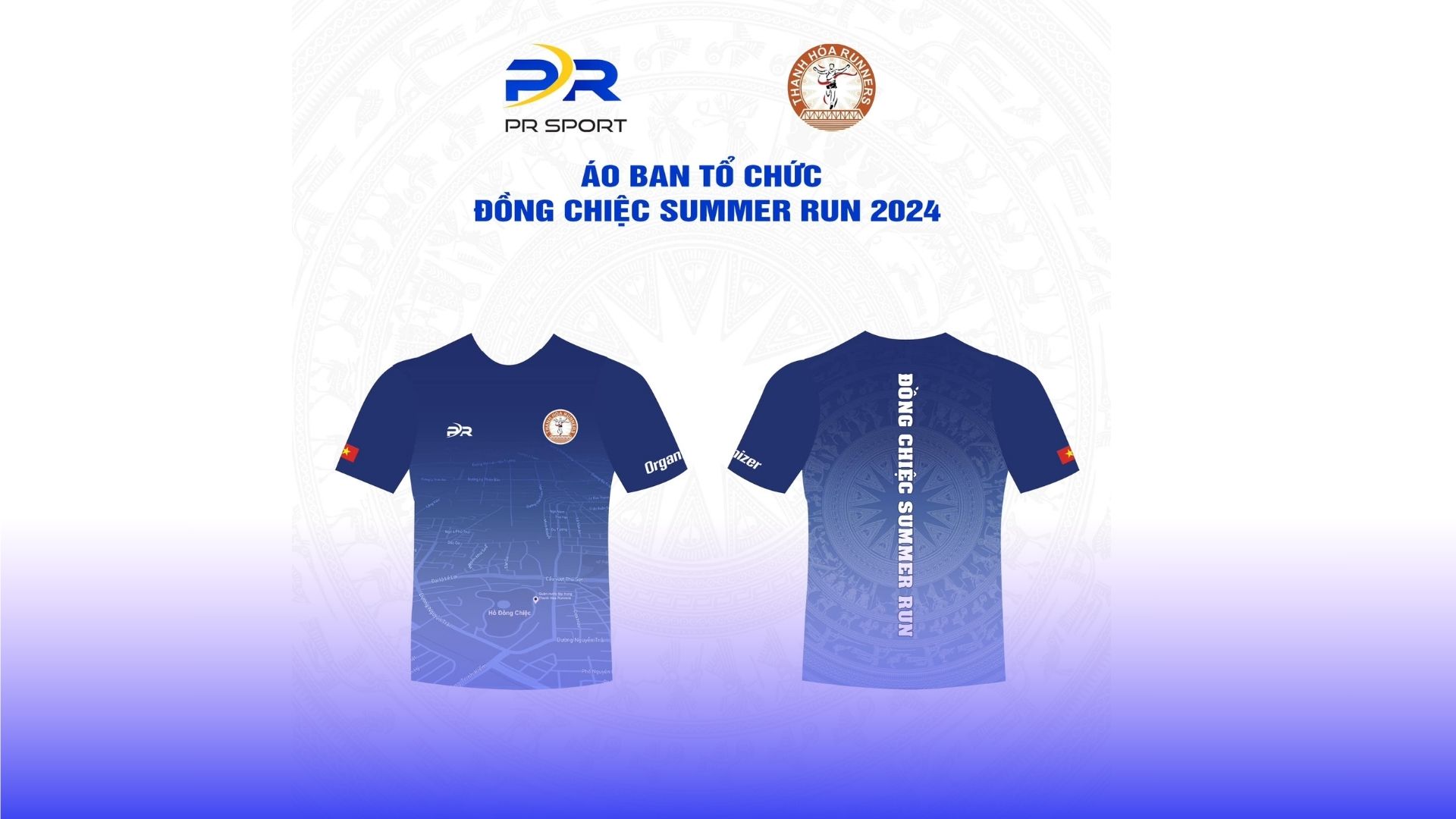 RA MẮT PHIÊN BẢN ÁO THÀNH VIÊN BAN TỔ CHỨC DONG CHIEC SUMMER RUN 2024 | PR SPORT hân hạnh đồng hành