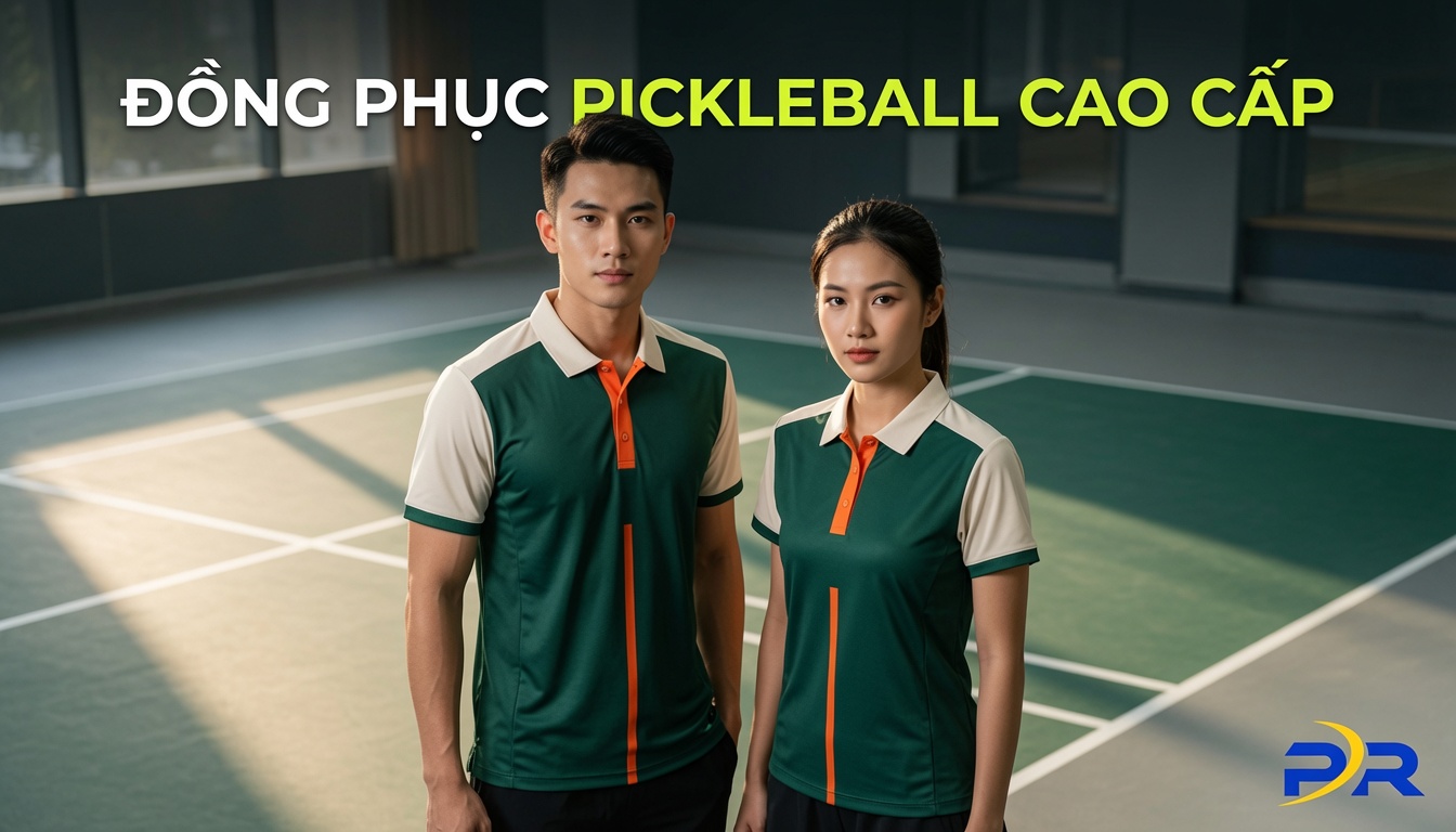 Thiết Kế Áo Polo Pickleball Cao Cấp: Có Nên Sử Dụng Hàng Nút Nổi Bật Cho Đồng Phục Đội Nhóm?