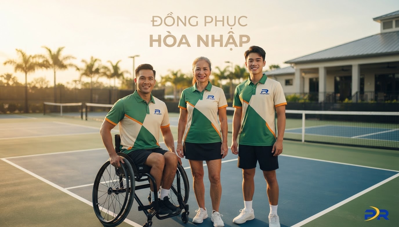 Giải Pháp Đồng Phục Pickleball Hòa Nhập: Tiêu Chuẩn Thiết Kế Cho Mọi Đối Tượng Chơi