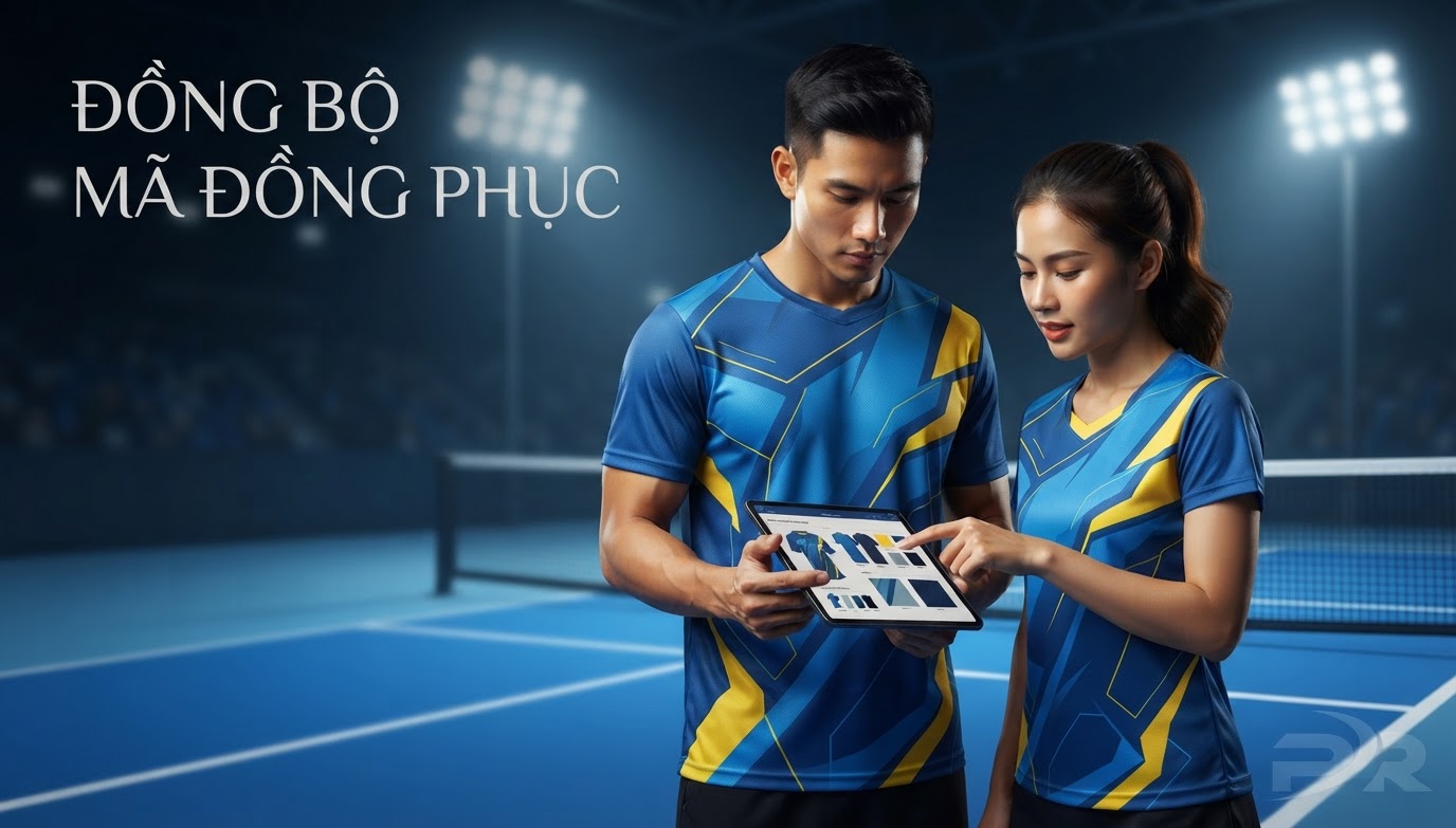 Quản Lý Ảnh Mẫu Và Bản Dựng Đồng Phục Pickleball Theo Mã: Chuẩn Hóa Nhận Diện Câu Lạc Bộ Và Tối Ưu Quy Trình Kỹ Thuật Số