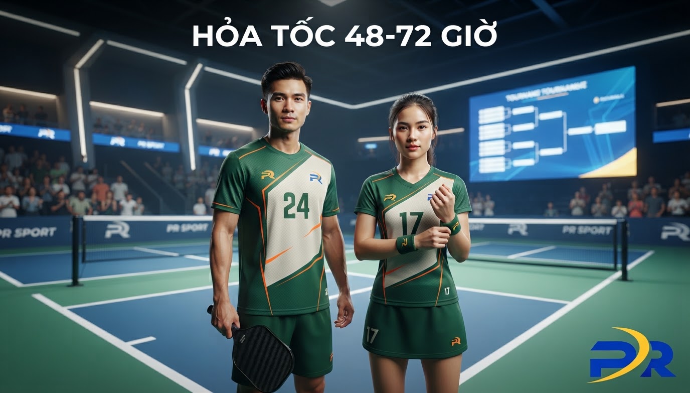 Kế Hoạch Sản Xuất Đồng Phục Pickleball Hỏa Tốc 48–72 Giờ Cho Đội Tuyển Tham Dự Giải Đấu Cấp Tốc