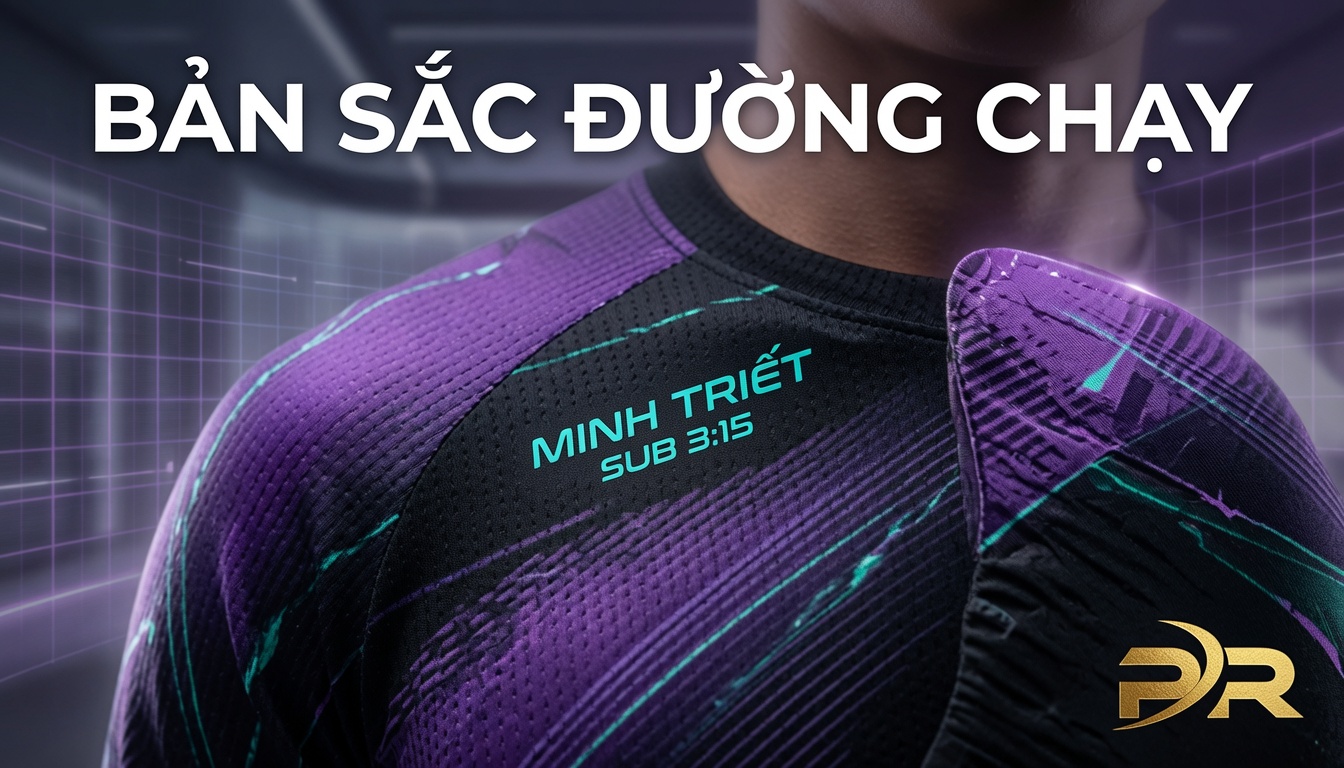 Thiết kế áo chạy bộ theo nhận diện cá nhân — Bạn là ai trên đường chạy?