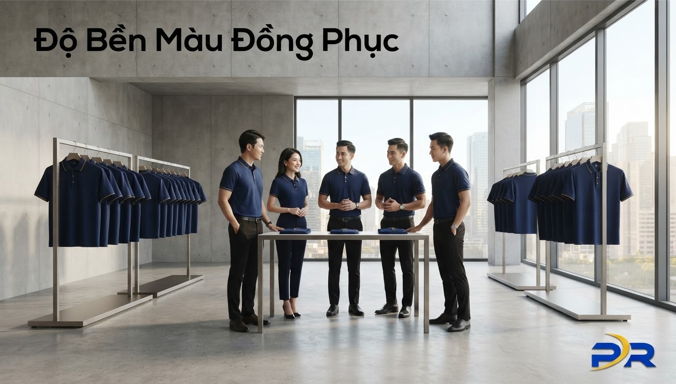 Kiểm Định Độ Bền Màu Vải (Color Fastness): Giải Pháp Bảo Toàn Nhận Diện Thương Hiệu Doanh Nghiệp Sau 100 Lần Giặt