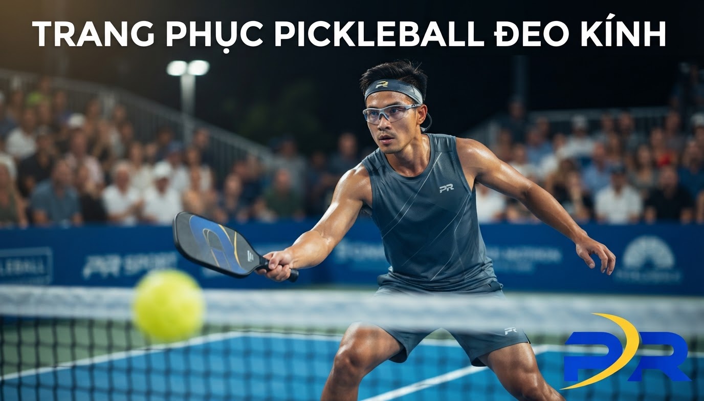 Người Chơi Pickleball Đeo Kính Nên Chú Ý Gì Về Trang Phục? Cẩm Nang Tối Ưu Thị Lực Và Kiểm Soát Mồ Hôi Chuyên Sâu