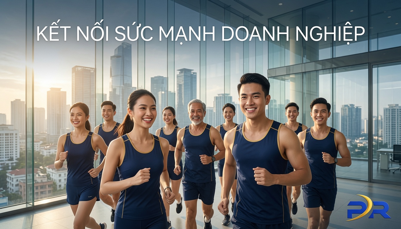 Chiến Lược Truyền Thông Giải Chạy Nội Bộ Doanh Nghiệp: Tối Ưu Hóa Nhận Diện Thương Hiệu Qua Giải Pháp Phục Trang Thể Thao Cao Cấp PR Sport