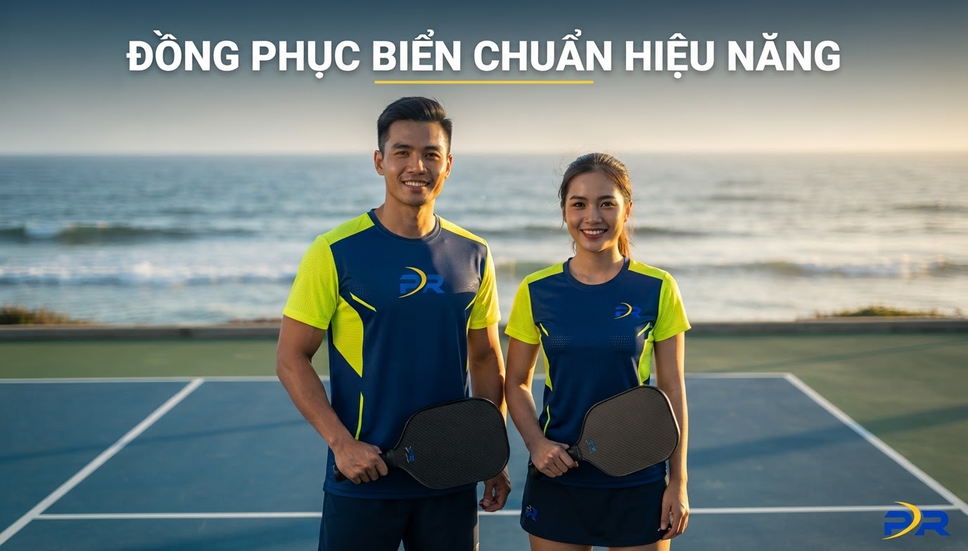 Đồng Phục Pickleball Cho CLB Vùng Ven Biển: Cẩm Nang Kỹ Thuật Dệt May Và Tiêu Chuẩn Hiệu Năng Kháng Muối