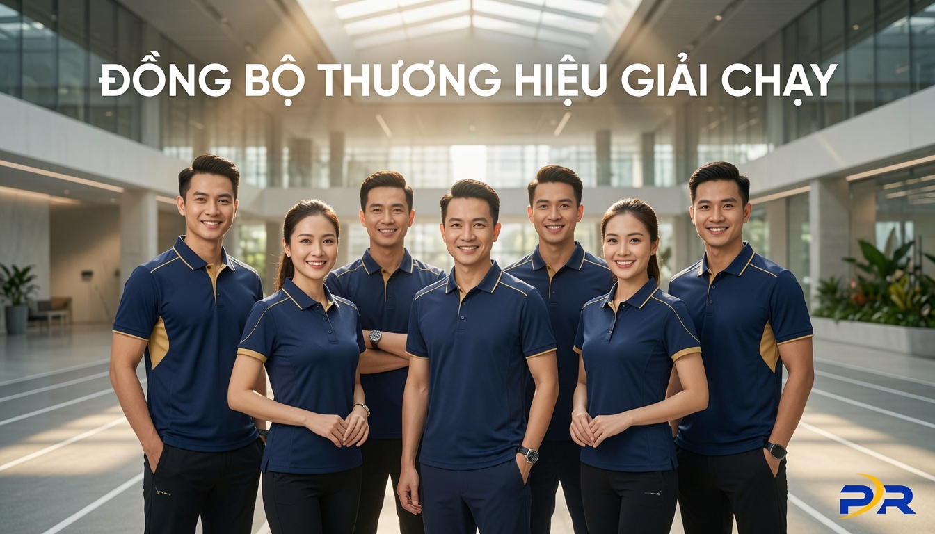 Giải Pháp Đồng Bộ Áo Giải Chạy Doanh Nghiệp Với Backdrop, Huy Chương Và Số BIB: Nâng Tầm Bản Sắc Thương Hiệu B2B