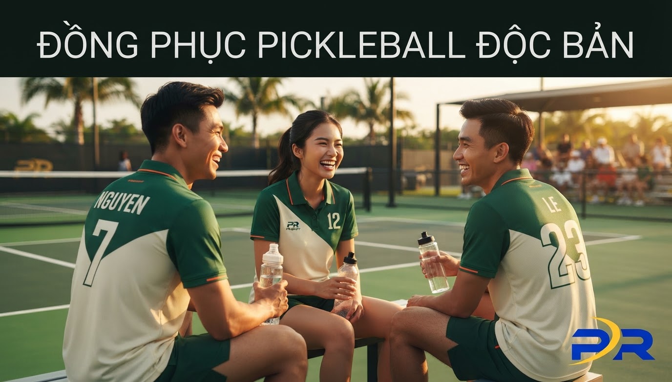 Giải Pháp Thiết Kế Đồng Phục Pickleball: Xử Lý Trùng Tên Thành Viên Chuyên Nghiệp