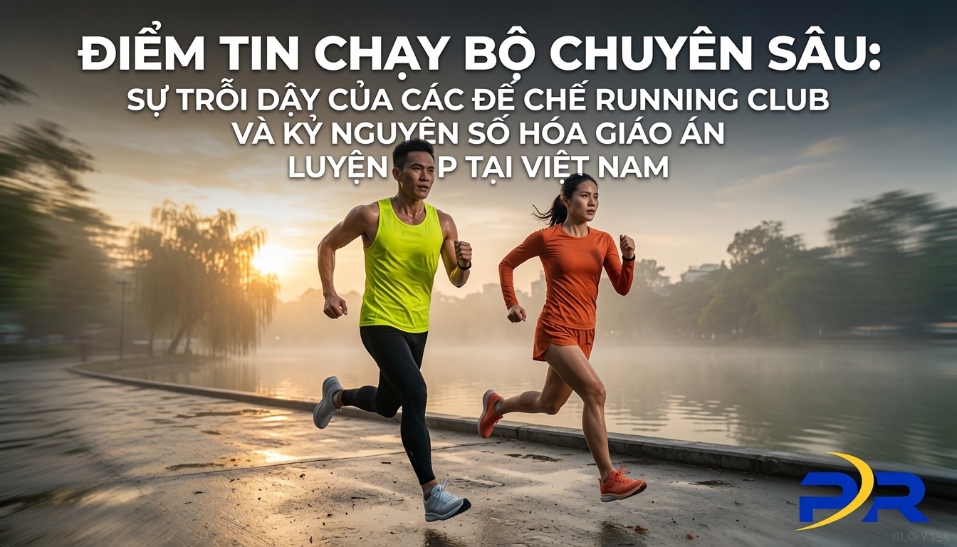 ĐIỂM TIN CHẠY BỘ CHUYÊN SÂU: SỰ TRỖI DẬY CỦA CÁC ĐẾ CHẾ RUNNING CLUB VÀ KỶ NGUYÊN SỐ HÓA GIÁO ÁN LUYỆN TẬP TẠI VIỆT NAM