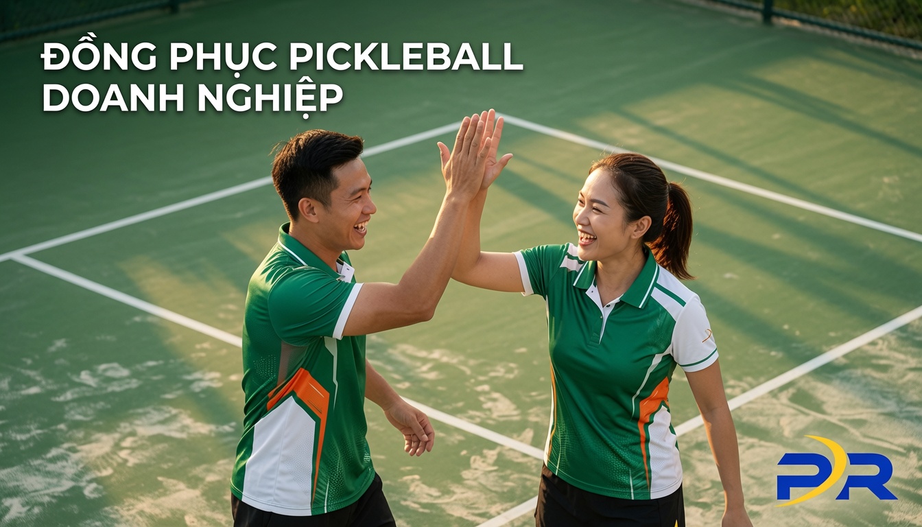 Doanh Nghiệp Tổ Chức Giải Pickleball Cho Khách Hàng Nên Chuẩn Bị Đồng Phục Gì? Giải Pháp Thiết Kế Đồng Phục May Đo Cao Cấp Từ PR Sport