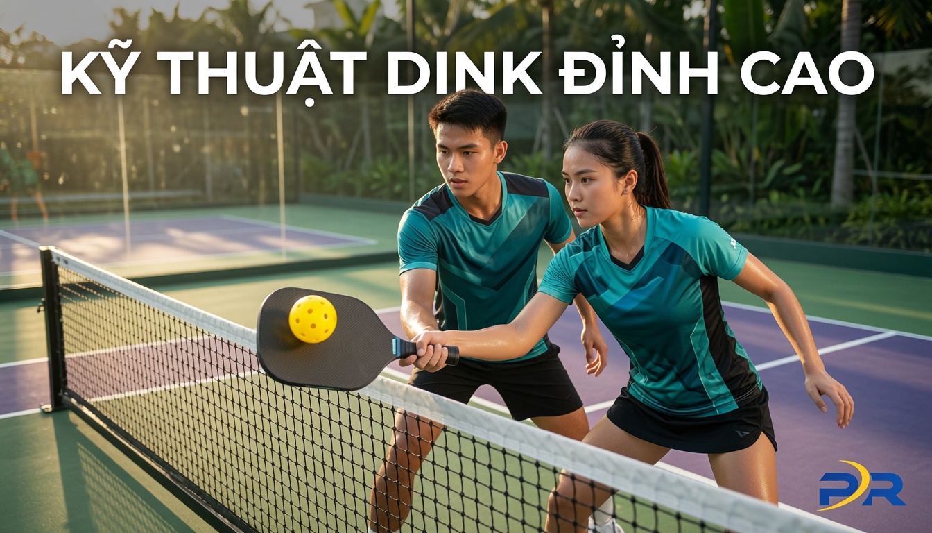 Kỹ Thuật Dink Trong Pickleball Là Gì Và Cách Luyện Tập Kiểm Soát Trực Quan Nhất