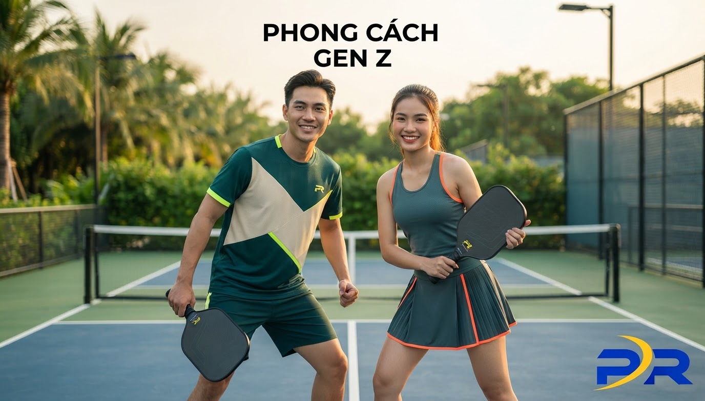 Giải Pháp Đồng Phục Pickleball Cho Giới Trẻ Và Gen Z: Đột Phá Phong Cách Năng Động, Phá Cách Và Tối Ưu Tốc Độ Sân Đấu