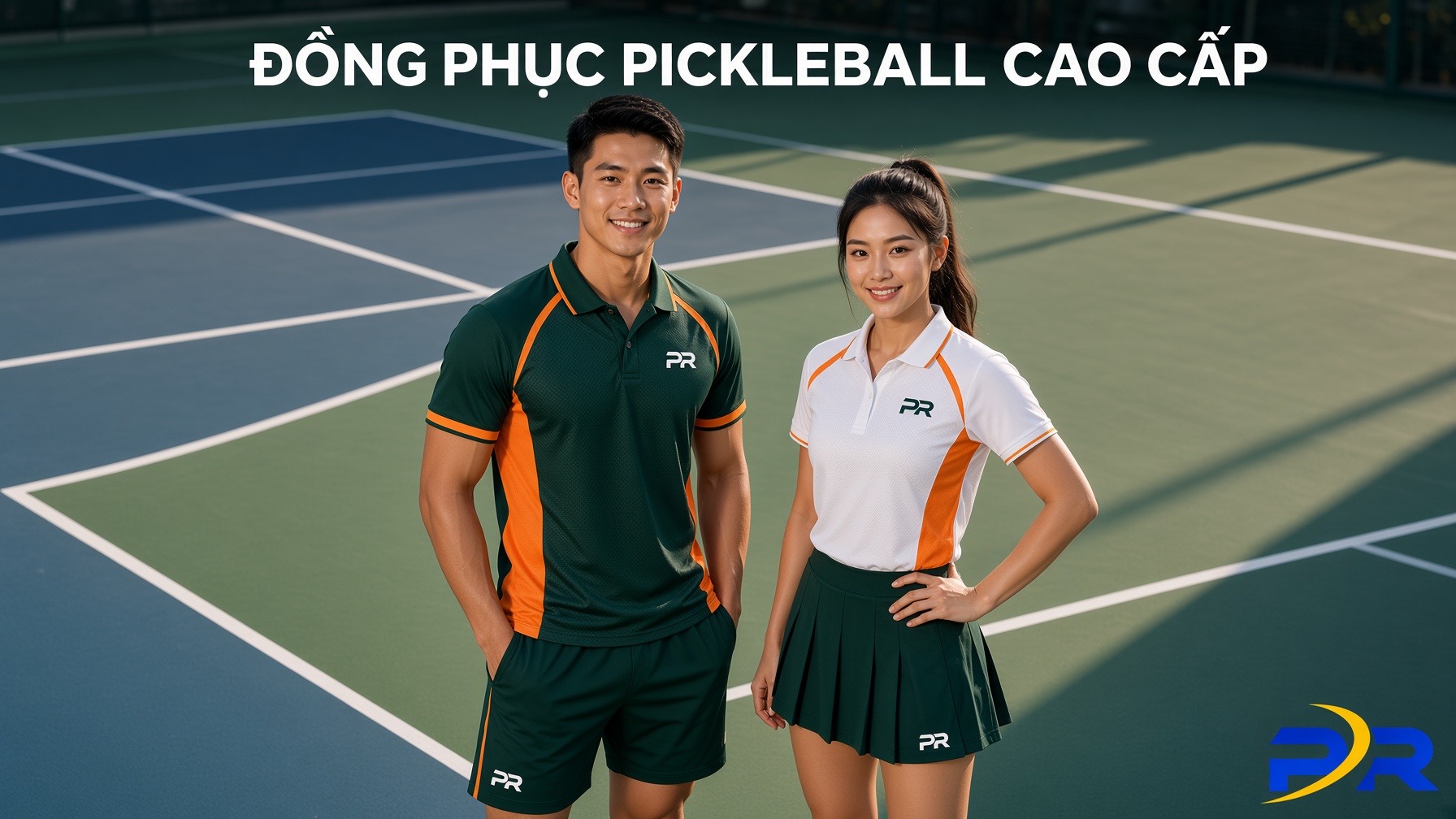 Áo Pickleball Màu Sáng Có Dễ Lộ Mồ Hôi Không? Giải Pháp Công Nghệ Sợi Vải Cao Cấp Từ PR SPORT