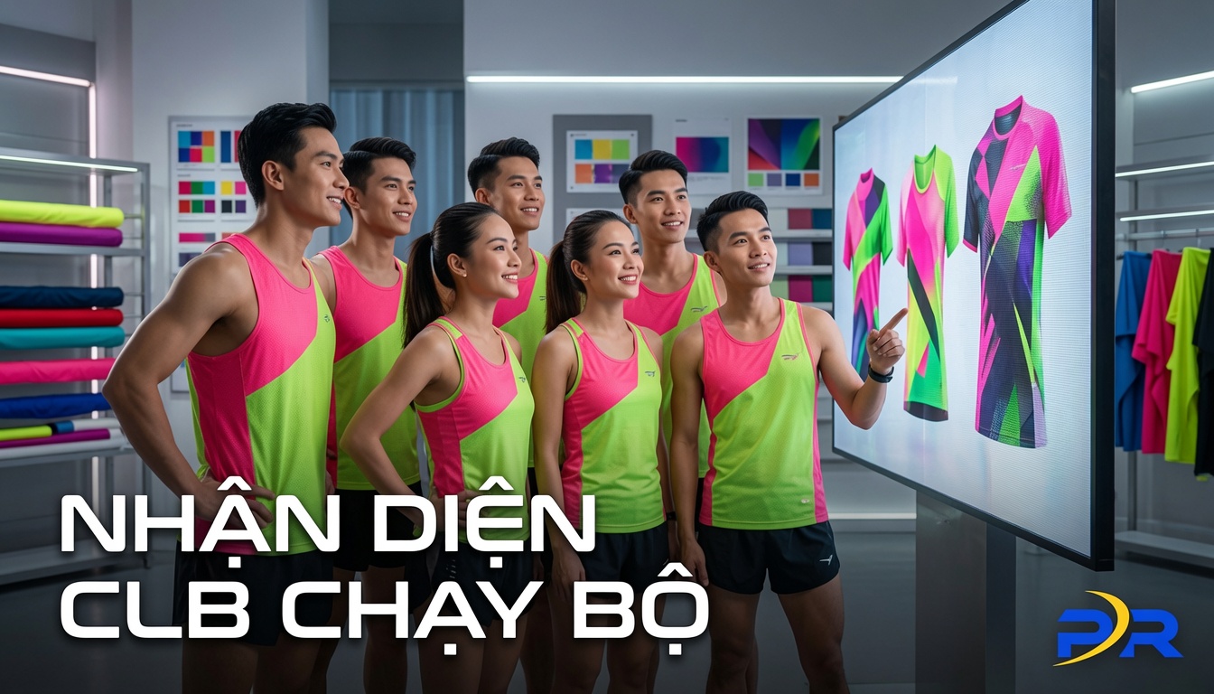 Bản Thiết Kế Hệ Sinh Thái Nhận Diện Toàn Diện Cho CLB Chạy Bộ Chuyên Nghiệp