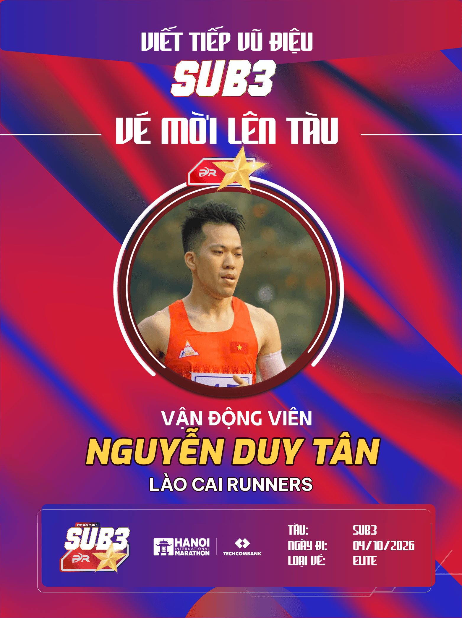 Nguyễn Duy Tân – Sức Bật Vùng Cao Và Hành Trình Bứt Phá Giới Hạn Cùng Đoàn Tàu SUB 3