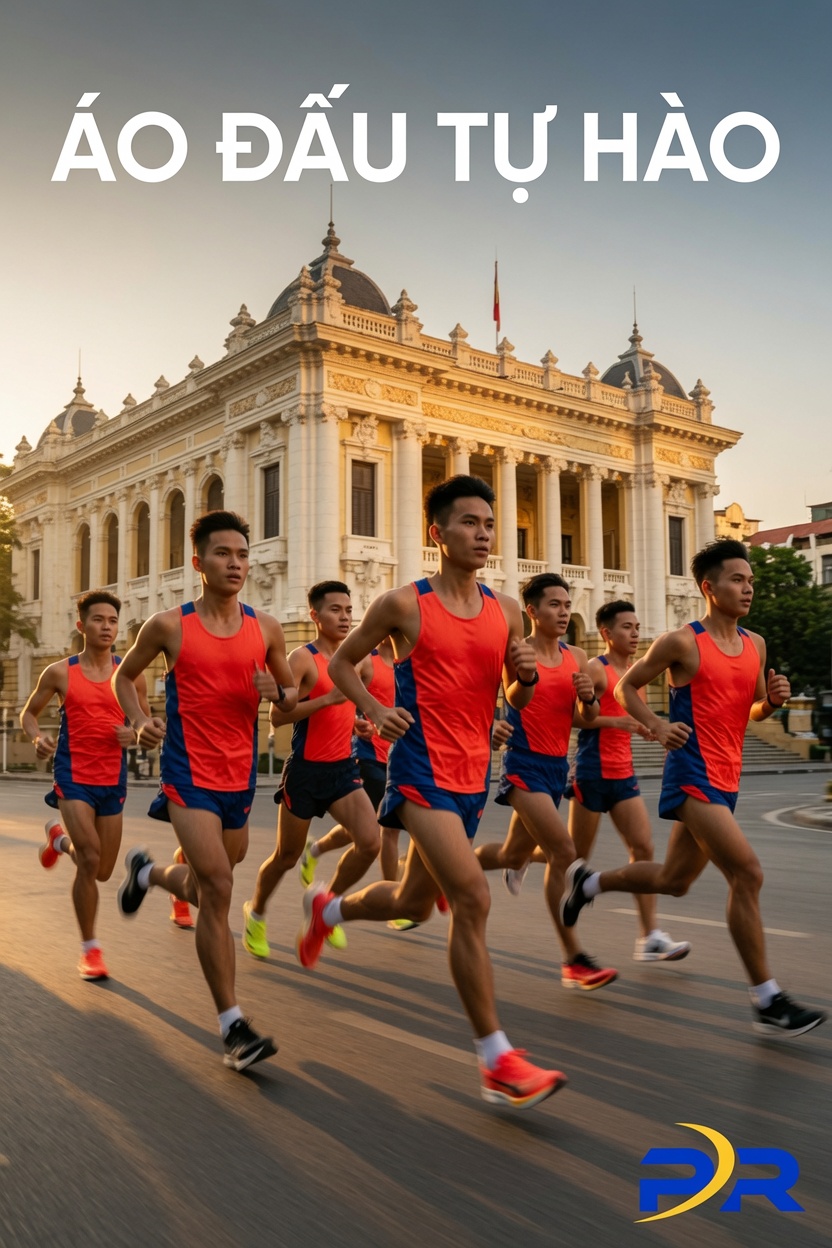 Khi 15.000 Bước Chân Cần Một Câu Chuyện Áo Đấu Tự Hào: Hành Trình PR SPORT Đồng Hành Kiến Tạo Bản Sắc Giải Chạy