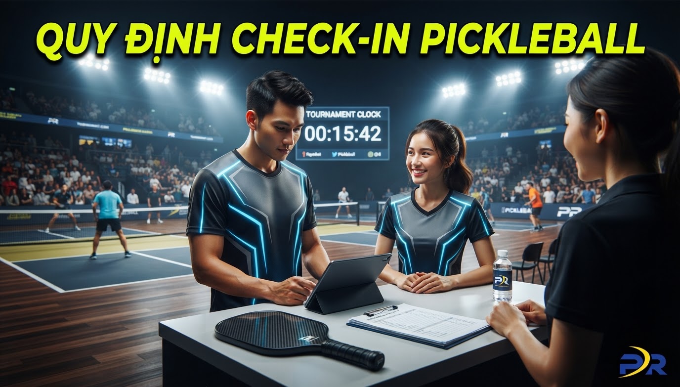 Quy Định Check-In Muộn Tại Giải Pickleball: Giải Pháp Tối Ưu Quản Lý Giải Đấu Chuyên Nghiệp