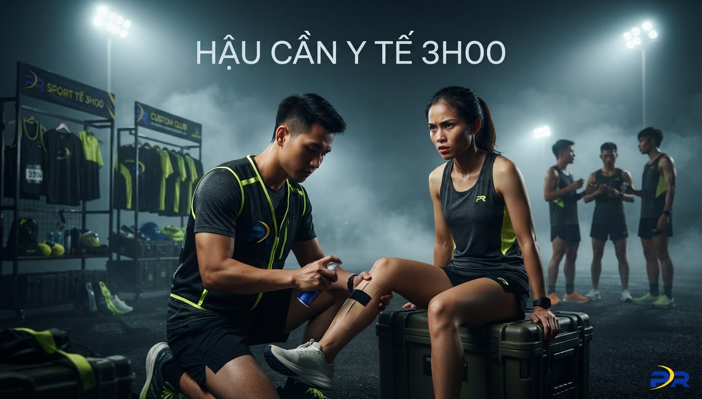 Giải Pháp Vận Hành Trạm Dán Salonpas Và Xịt Lạnh Khẩn Cấp Trước Giờ Xuất Phát 3h00 Sáng Cho CLB Chạy Bộ