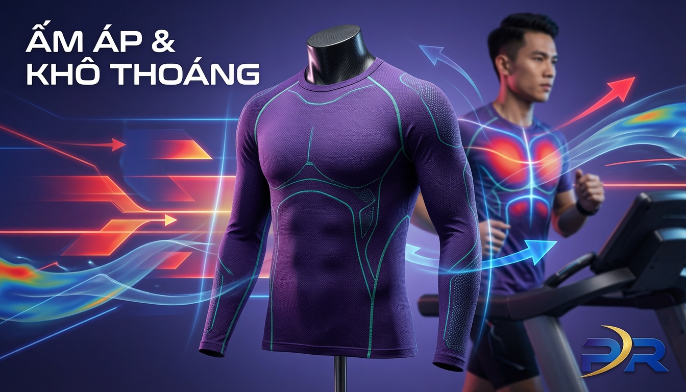 Áo Giữ Nhiệt Chạy Bộ Mùa Đông: Giải Pháp Thiết Kế Cá Nhân Hóa Giúp Giữ Ấm Tối Ưu Và Kiểm Soát Ẩm Vượt Trội