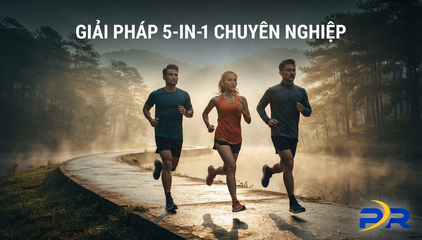 BỘ GIẢI PHÁP TRANG PHỤC TRỌN GÓI 5 TRONG 1: CHÌA KHÓA VÀN CHO BAN TỔ CHỨC GIẢI CHẠY CHUYÊN NGHIỆP