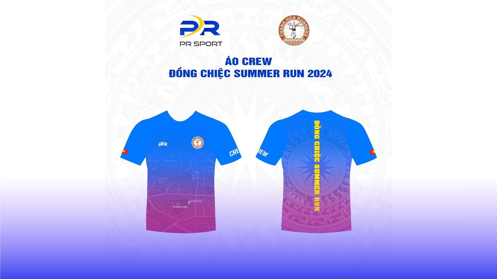 RA MẮT PHIÊN BẢN ÁO CREW DONG CHIEC SUMMER RUN 2024 | PR SPORT hân hạnh đồng hành
