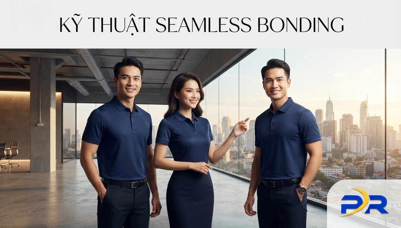 Kỹ Thuật Ép Lai Và Gấu Tay Không Đường Chỉ (Seamless Bonding): Đột Phá Công Nghệ May Mặc Thể Thao Doanh Nghiệp Của PR Sport