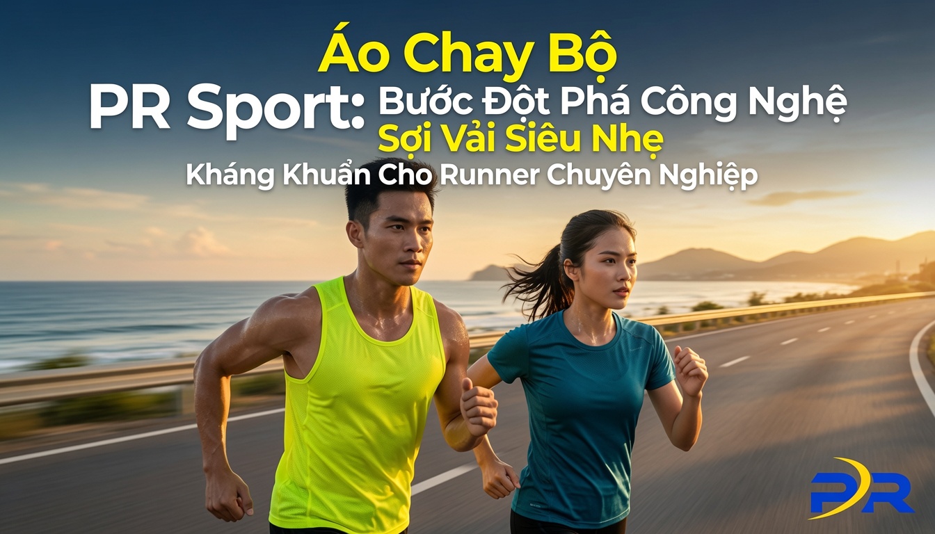 Áo Chay Bộ PR Sport: Bước Đột Phá Công Nghệ Sợi Vải Siêu Nhẹ Kháng Khuẩn Cho Runner Chuyên Nghiệp
