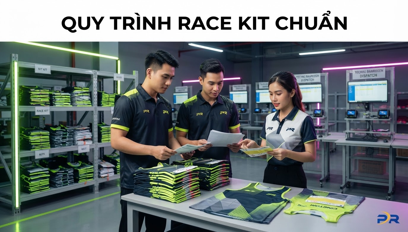 Tối Ưu Hóa Quy Trình Đóng Gói Race Kit: Giải Pháp Tiết Kiệm 70% Thời Gian Phát BIB Cho Ban Tổ Chức