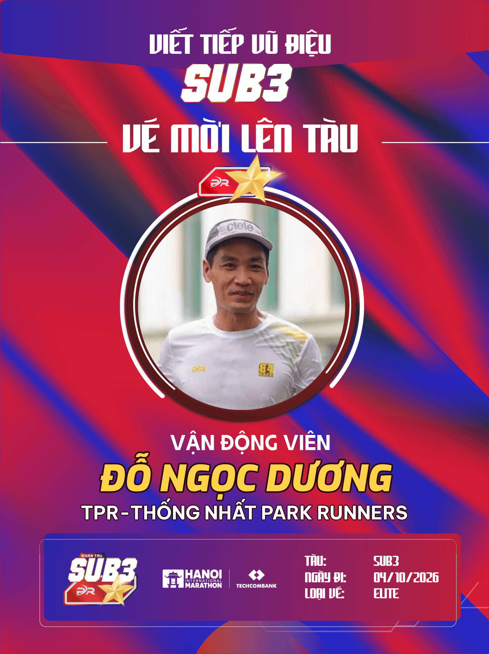Đỗ Ngọc Dương: Tình Yêu Nhẹ Nhàng Và Bản Lĩnh Thép 02:54:04 Cùng Đoàn Tàu SUB 3 – 2026