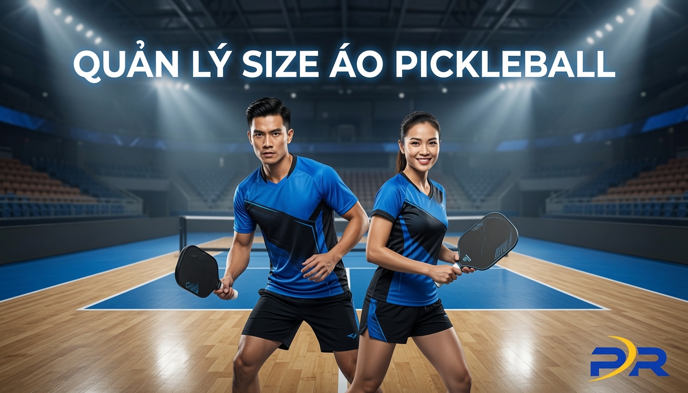Cẩm Nang Quản Lý Size Khi Đặt Áo Pickleball Đồng Phục Số Lượng Lớn Cho Câu Lạc Bộ