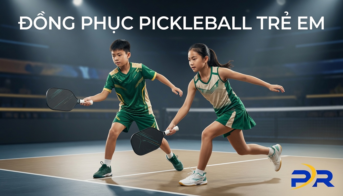 Bản Thiết Kế Đồng Phục Pickleball Trẻ Em: Bản Dịch Động Học Và Khác Biệt Kỹ Thuật So Với Size Người Lớn