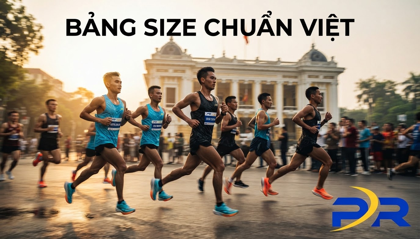 BẢNG SIZE CHUẨN FORM VIỆT: VÌ SAO RUNNER KHÔNG NÊN SA CHÉP BẢNG SIZE QUỐC TẾ?