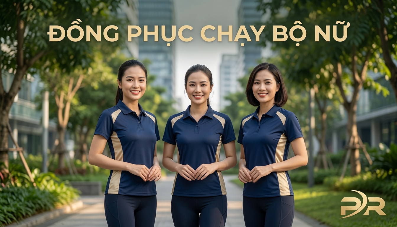 Đồng phục chạy bộ cho nhân viên nữ cần lưu ý gì? Giải pháp may đo thể thao doanh nghiệp cao cấp