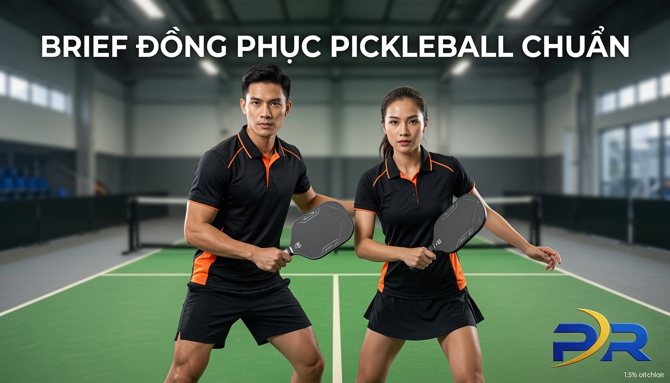 BTC Giải Pickleball Nên Chuẩn Bị Brief Đồng Phục Gồm Những Gì? Cẩm Nang Thiết Kế Toàn Diện Từ PR SPORT