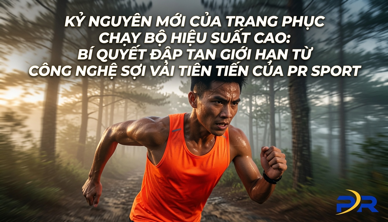 Kỷ Nguyên Mới Của Trang Phục Chạy Bộ Hiệu Suất Cao: Bí Quyết Đập Tan Giới Hạn Từ Công Nghệ Sợi Vải Tiên Tiến Của PR Sport