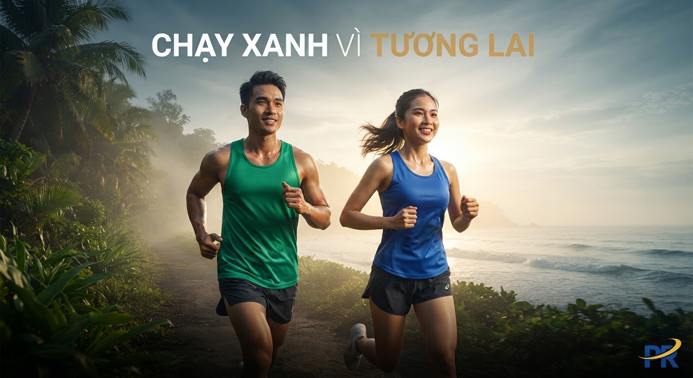 Đồng Hành Cùng Giải Chạy Xanh Không Rác Thải Nhựa: PR SPORT Tiên Phong Chuẩn Mực Bền Vững Cho Điền Kinh Việt Nam