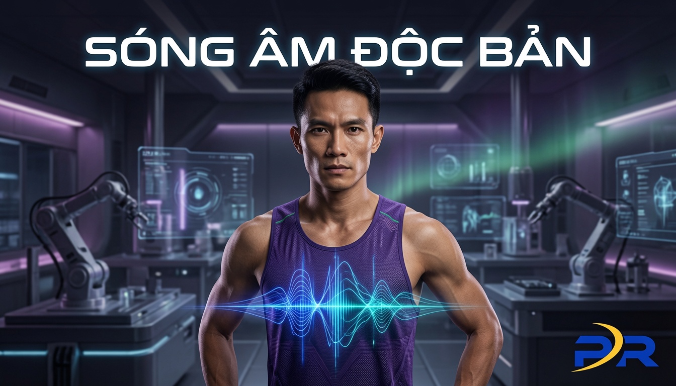 Cá Nhân Hóa Trang Phục Chạy Bộ Bằng Bản Đồ Sóng Âm (Soundwave): Khi Tuyên Ngôn Độc Bản Chuyển Hóa Thành Sợi Vải Hiệu Năng Cao