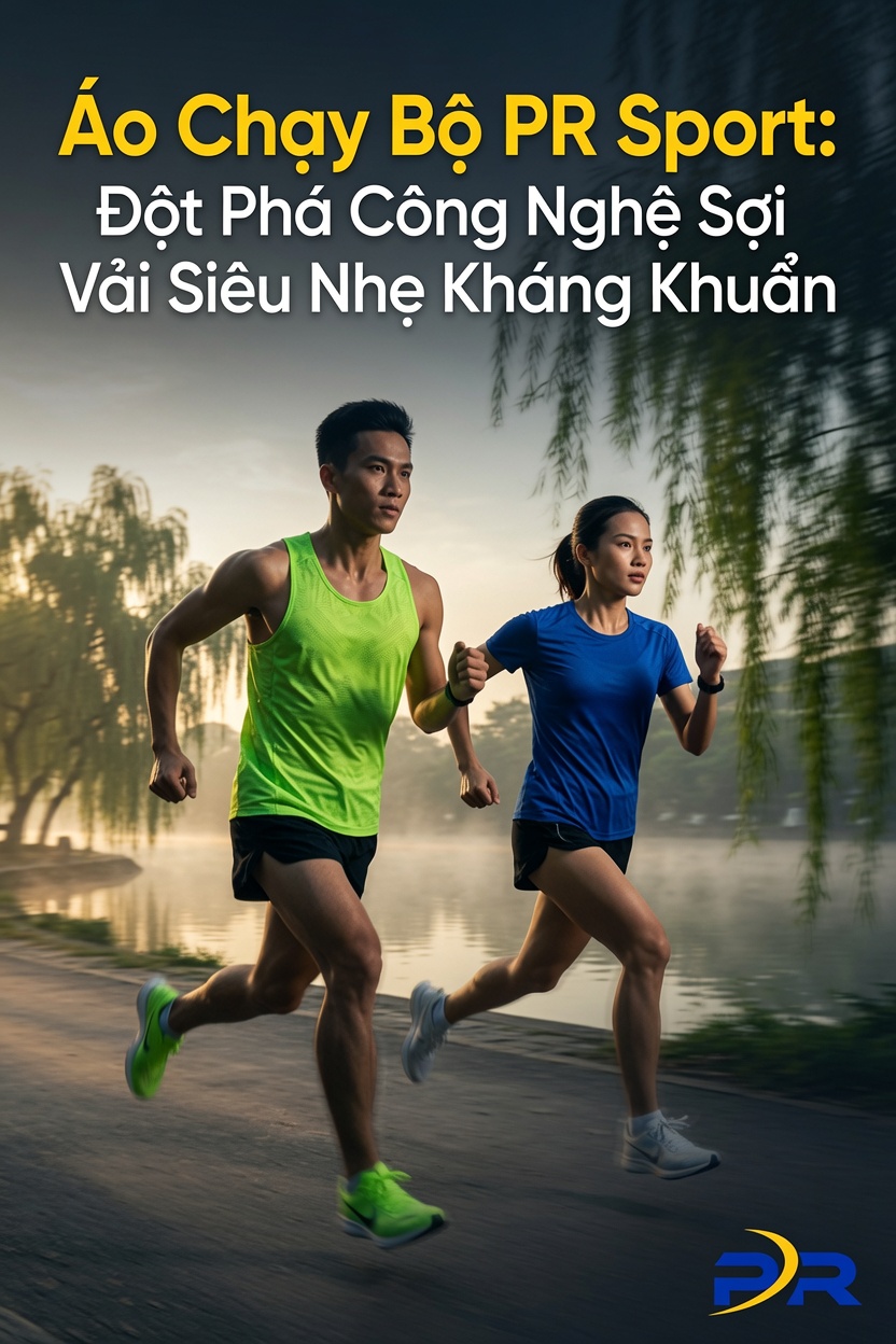 Áo Chạy Bộ PR Sport: Đột Phá Công Nghệ Sợi Vải Siêu Nhẹ Kháng Khuẩn Và Giải Pháp Tối Ưu Hiệu Suất Cho Runner